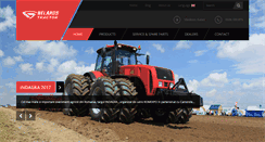 Desktop Screenshot of belarus-tractor.ro